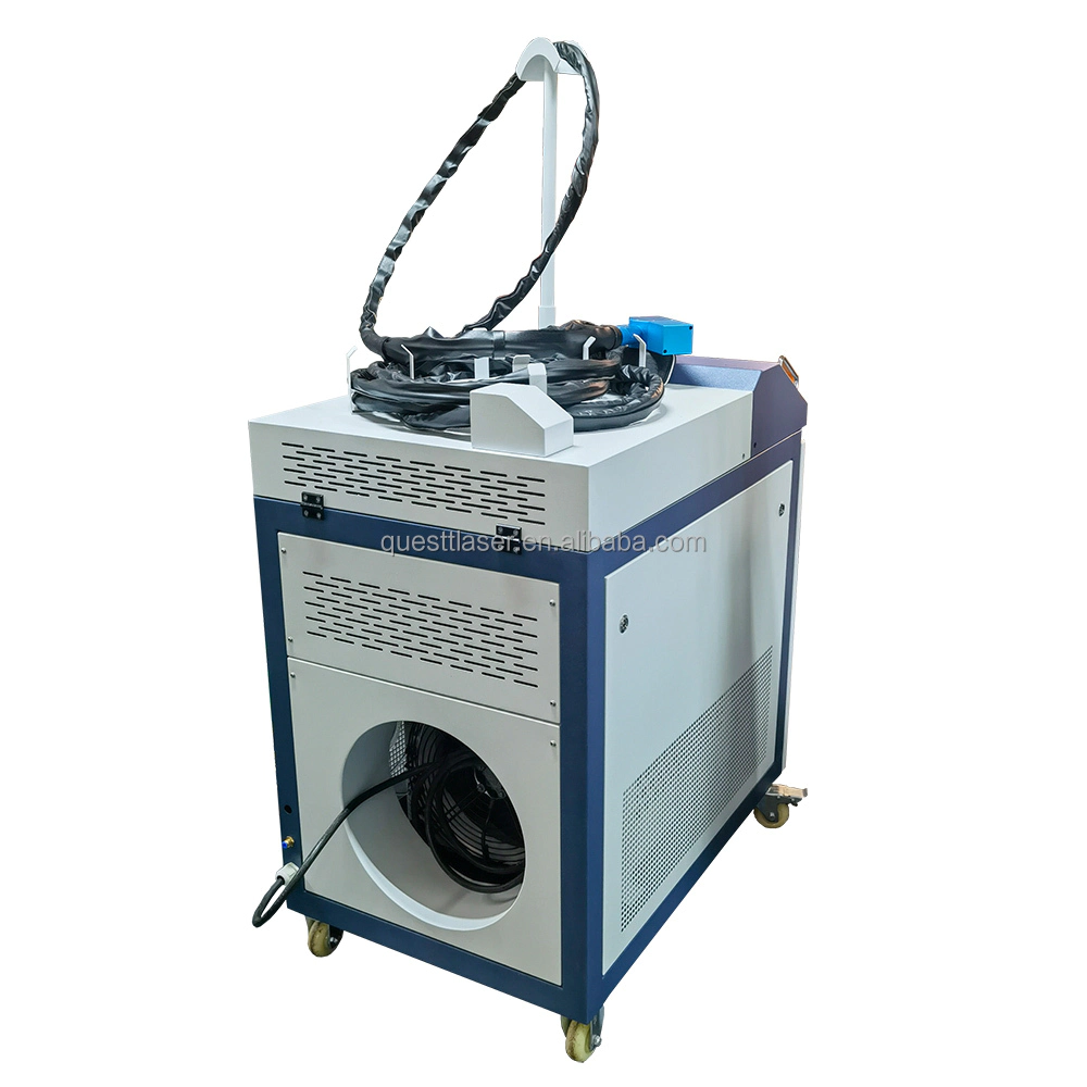product-China metal rust removal 1000w 2000w 3000w laser cleaning machine paint laser cleaner-QUESTT-1