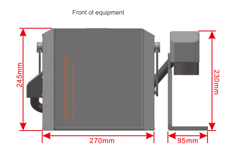 product-Cavo lazer engraving machine handheld laser id card printer 20w 30w 50w small laser marking 