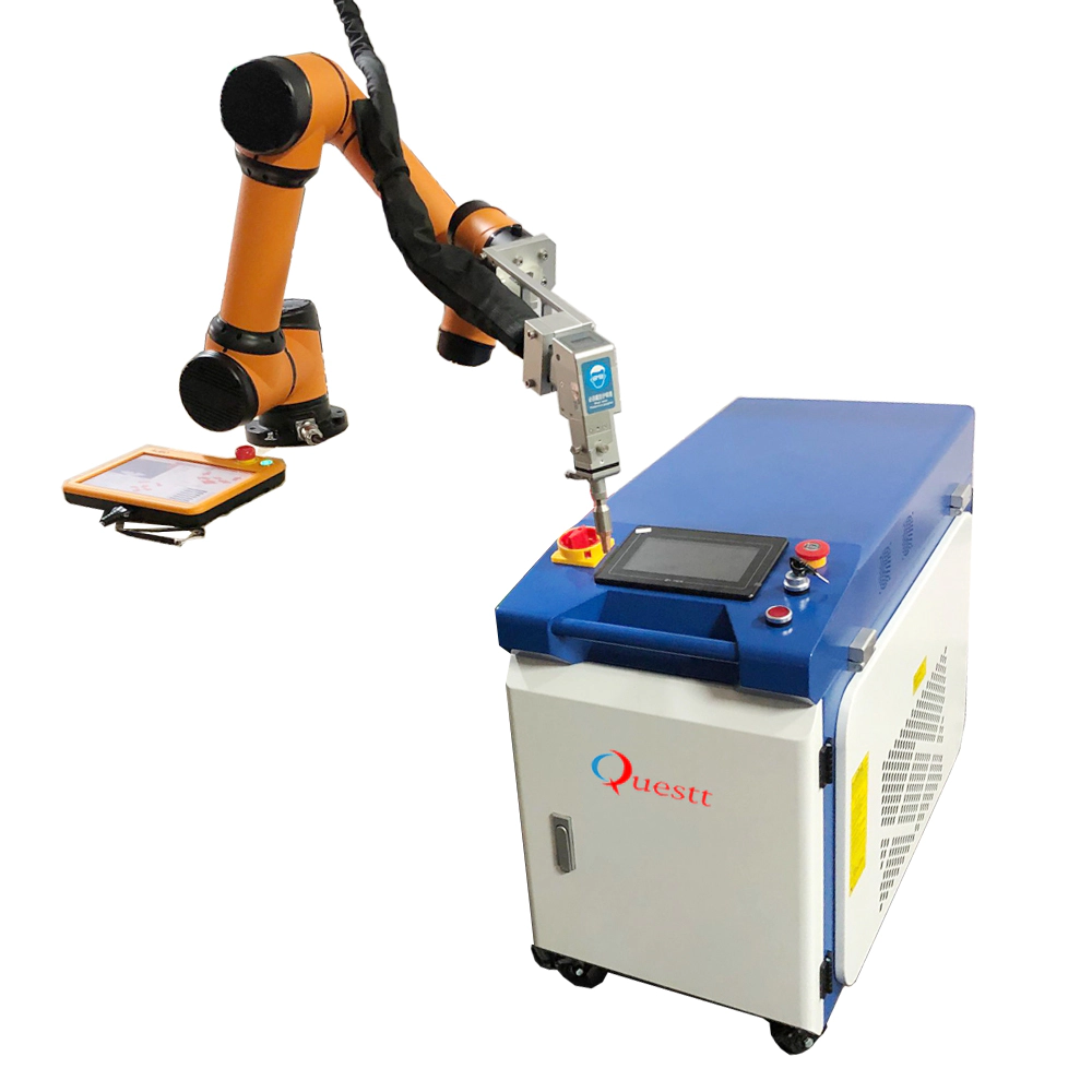 6 axis welding robot 1500w 2000w 3000w fiber laser welding machine