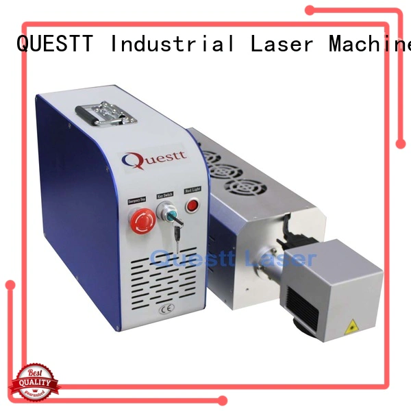QUESTT co2 laser marking machine price China for industry