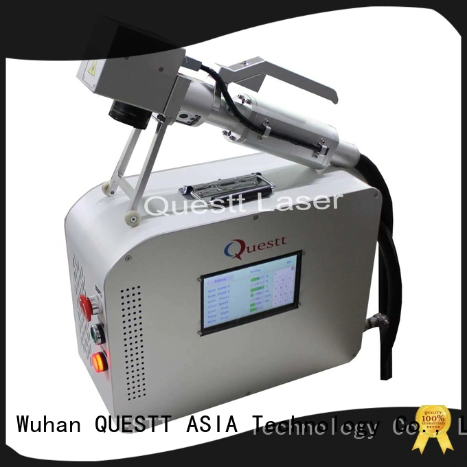 QUESTT laser rust cleaning machine price China For Historic Relics Restoration