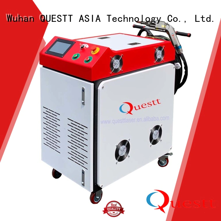 QUESTT widely used 1000 watt laser cleaner price Supply for welding of titanium, nickel